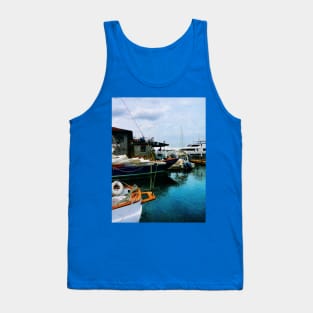 Newport RI - Docked Boats Tank Top